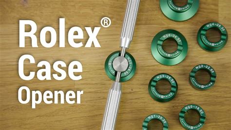 how to open the rolex watch|rolex watch opener tool.